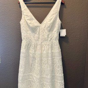 Midi-Length Lace Wedding Dress *Brand New* NEVER worn - $70